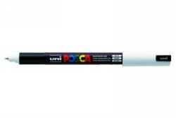 POSCA Uni Marker PC-1MWH Extra Fine Bullet Tip White (Each)