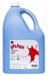 Splash Paint 5L Classroom Acrylic Sky (Cobalt) (Each)