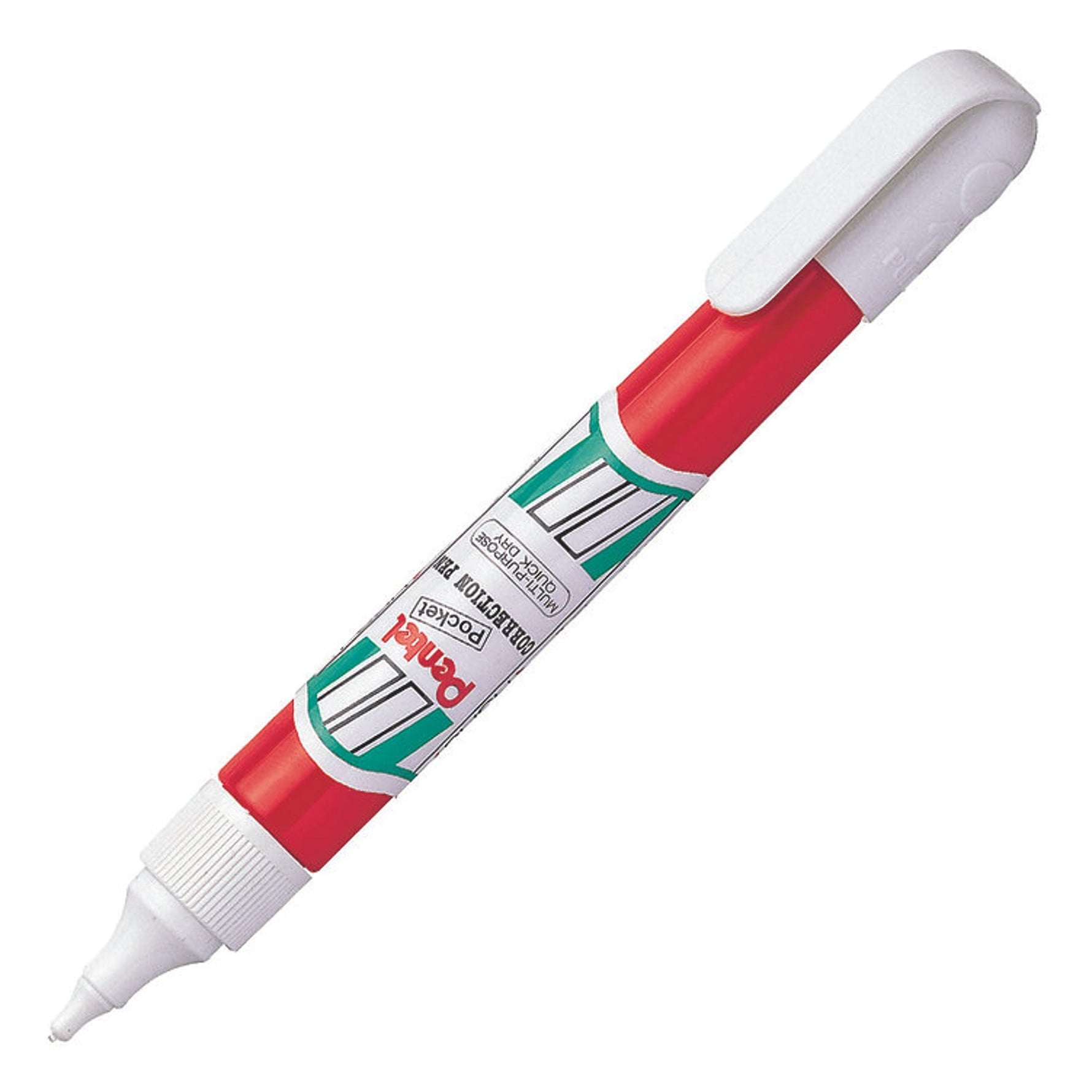 Pentel Correction Pen Pocket 7ML PK12 (Each)