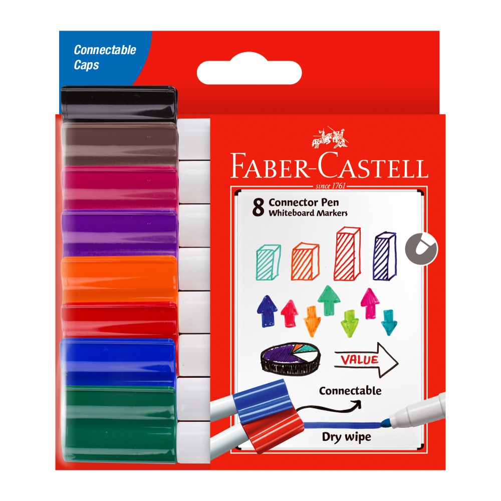 Faber-Castell Marker Whiteboard Connector WLT8 (Each)