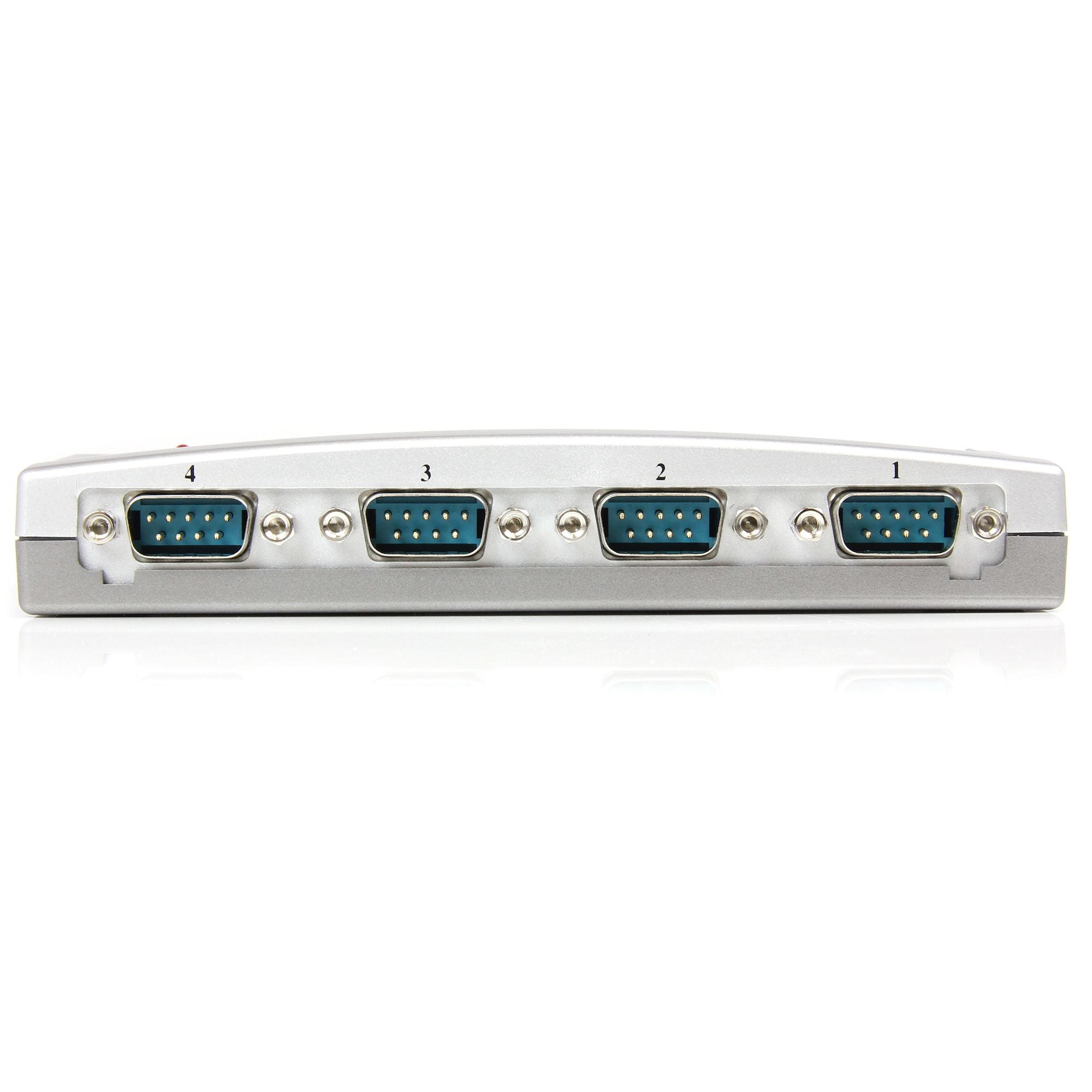 StarTech.com 4 Port USB to RS232 Serial DB9 Adapter Hub