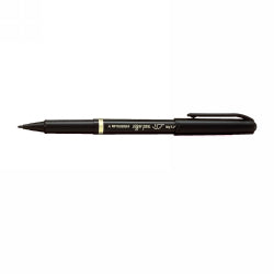 Uni Pen Sign Fibre Tip 0.7mm Black (Box 10)