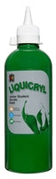 Paint 500ML Liquicryl Junior Student Acrylic Green (Each)