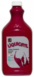 Paint 2L Liquicryl Junior Student Acrylic Magenta (Each)