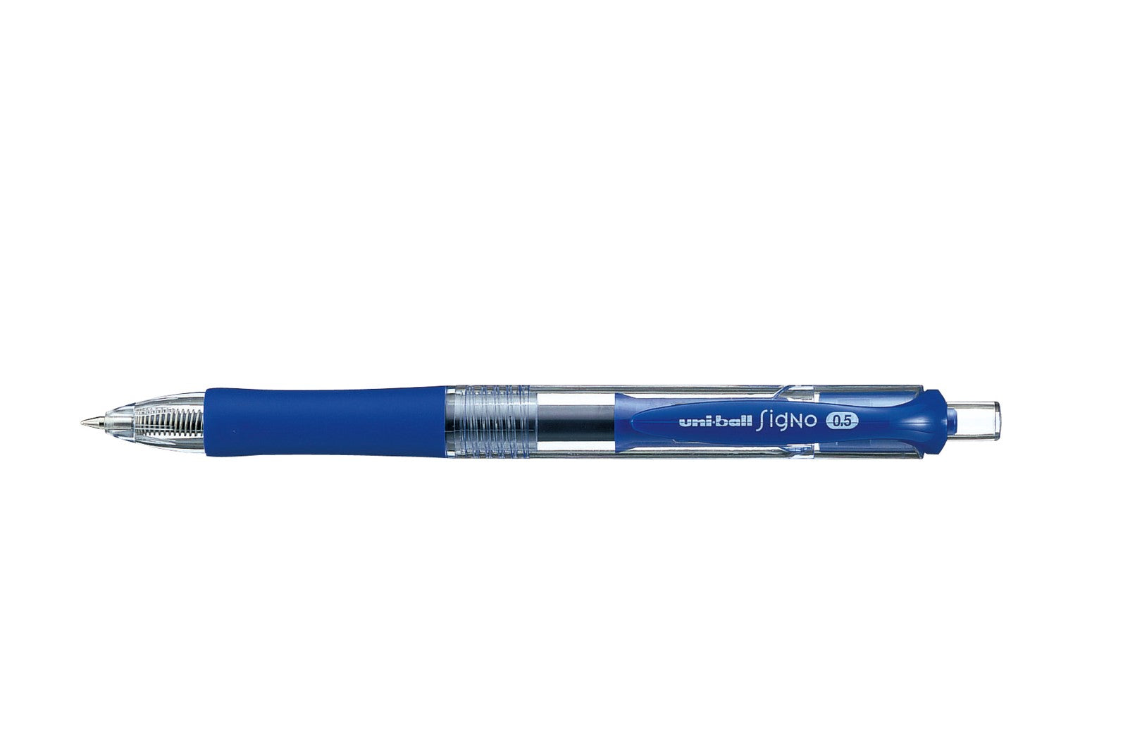 Uni Pen Rollerball Signo UMN152M Retract Micro Blue (Box 12)