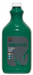Paint 2L Aquacryl Premium Acrylic Forest Green (Each)
