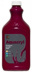 Paint 2L Aquacryl Premium Acrylic Magenta (Each)