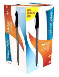 Papermate Pen Inkjoy 100 1.0mm Med Red (Box 50)