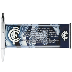 Pen AFL Carlton Pull Out Banner (Each)