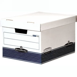 Fellowes Archive Box BB713 W/ Hingled Lid (EXTRA STRENGTH) (Each)