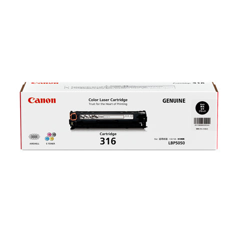 Canon 316 BK toner cartridge 1 pc(s) Original Black