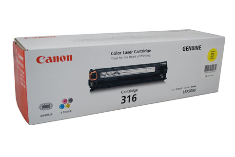 Canon 316 Y toner cartridge 1 pc(s) Original Yellow