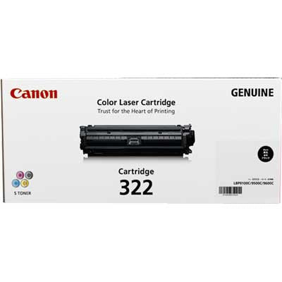 Canon 322 BK toner cartridge 1 pc(s) Original Black