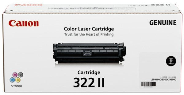 Canon 322 BK H/Y toner cartridge 1 pc(s) Original Black