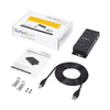 StarTech.com 4 Port USB to DB9 RS232 Serial Adapter Hub Ã¢â‚¬â€œ Industrial DIN Rail and Wall Mountable