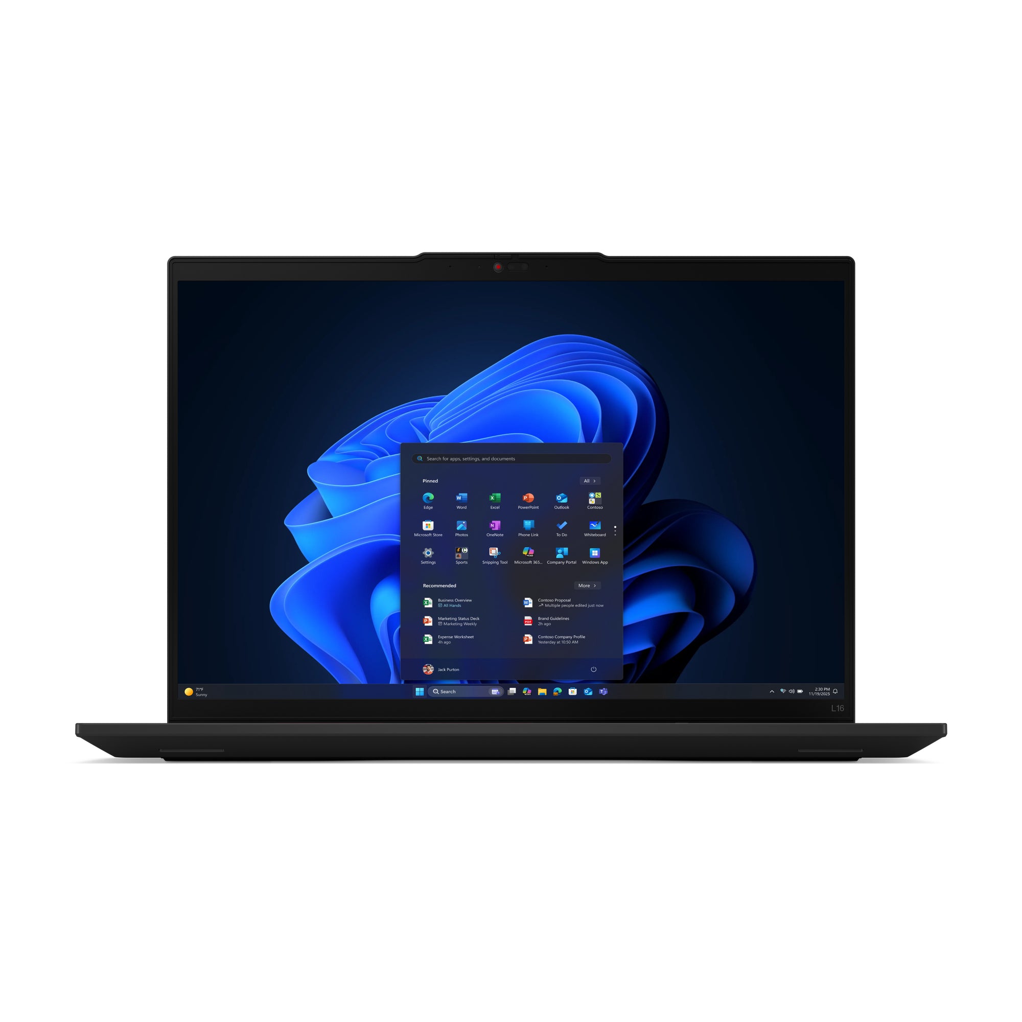 Lenovo ThinkPad L16 G2 U5-225U, 16" WUXGA, 512GB, 32GB, W11P(AI), 1YOS Intel Core Ultra 5 Laptop 40.6 cm (16") DDR5-SDRAM SSD Wi-Fi 6E (802.11ax) Windows 11 Pro Belgian Black