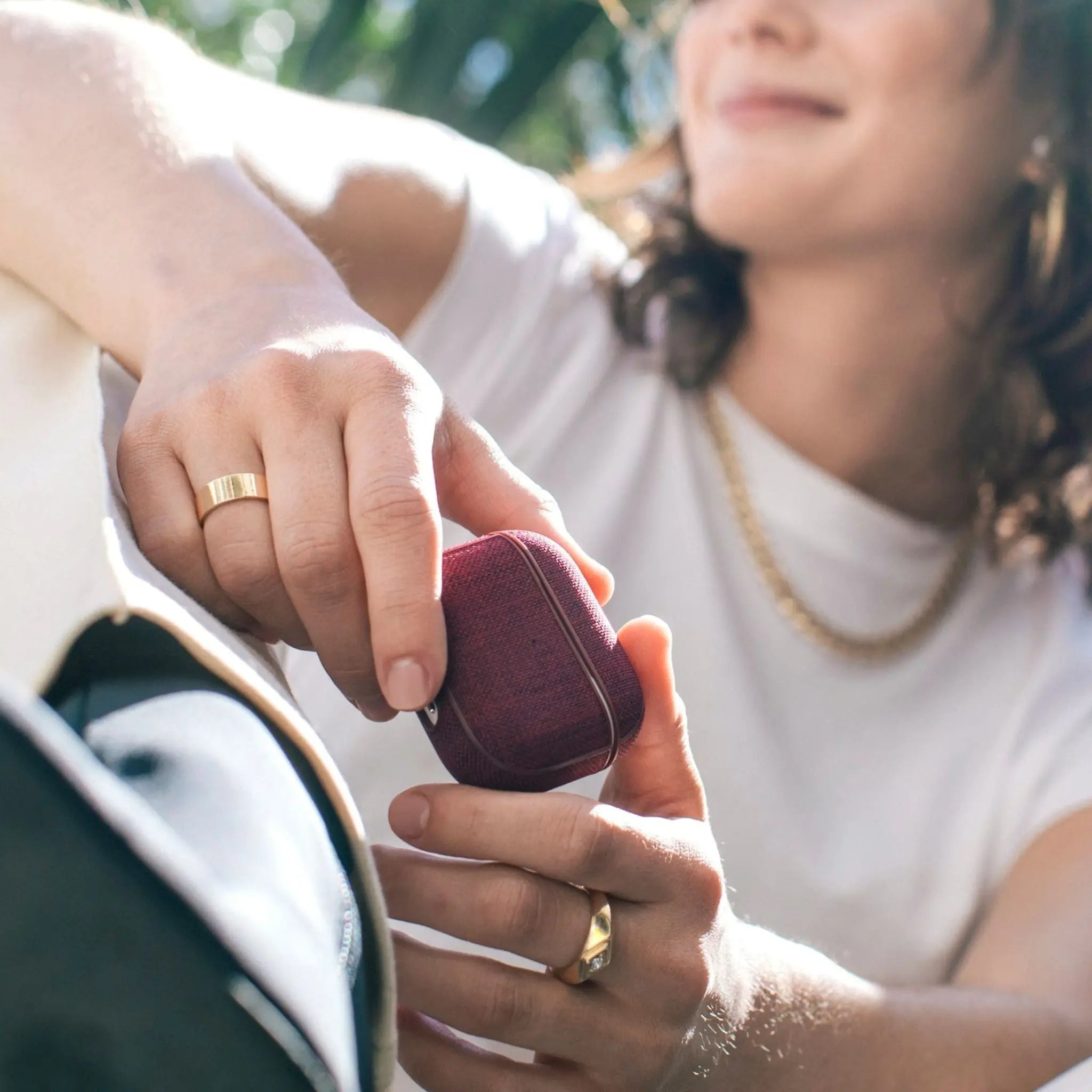 Incase Woolenex Case for AirPods 3rd generation - Deep Red