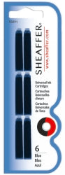 Sheaffer Ink Cartridge Skrip Vfm Mini Blue PK6 (Each)