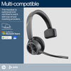 Poly Voyager 4310-M Microsoft Teams Certified USB-C Headset +BT700 dongle +Charging Stand