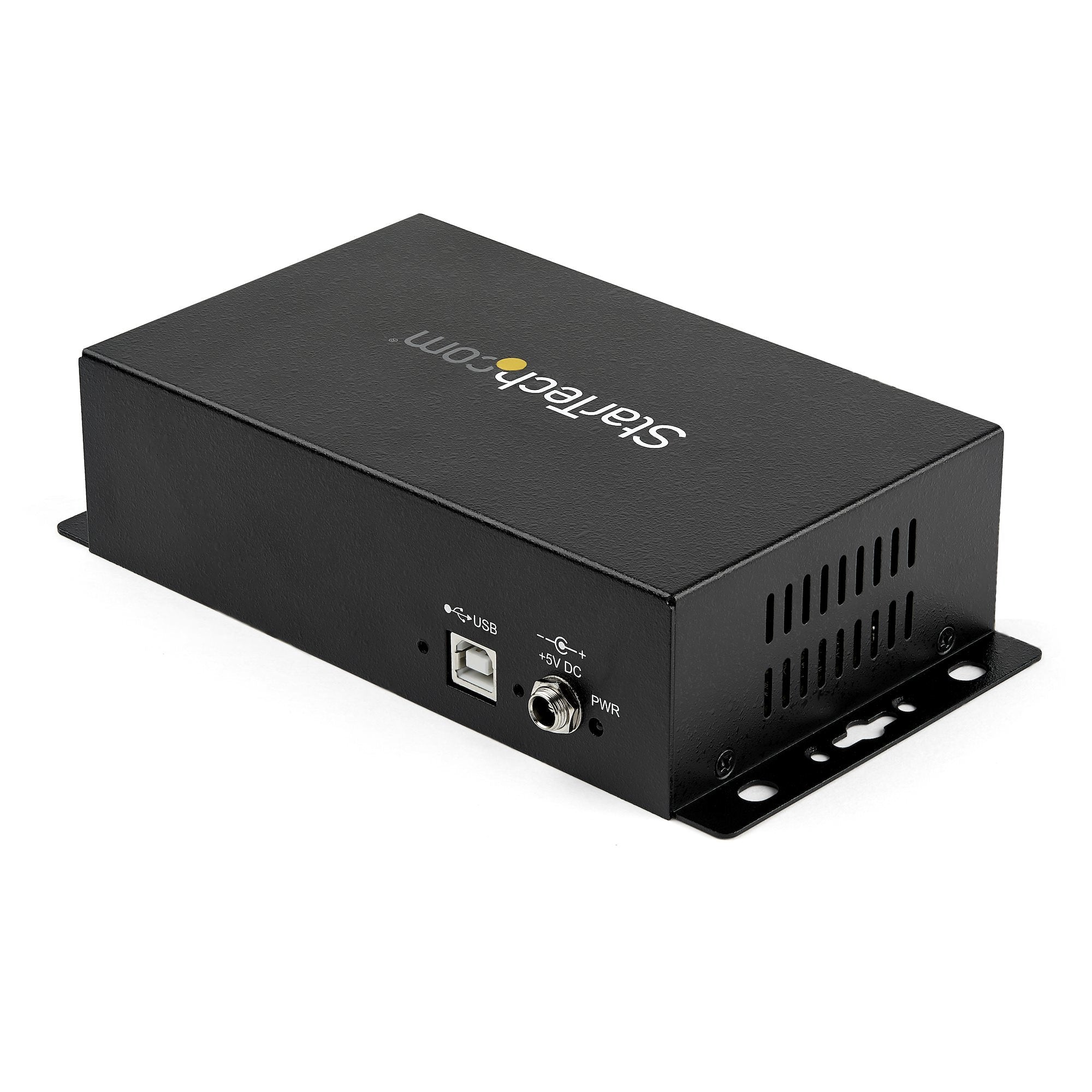 StarTech.com 8 Port USB to DB9 RS232 Serial Adapter Hub Ã¢â‚¬â€œ Industrial DIN Rail and Wall Mountable