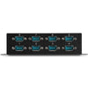 StarTech.com 8 Port USB to DB9 RS232 Serial Adapter Hub Ã¢â‚¬â€œ Industrial DIN Rail and Wall Mountable