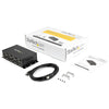 StarTech.com 8 Port USB to DB9 RS232 Serial Adapter Hub Ã¢â‚¬â€œ Industrial DIN Rail and Wall Mountable