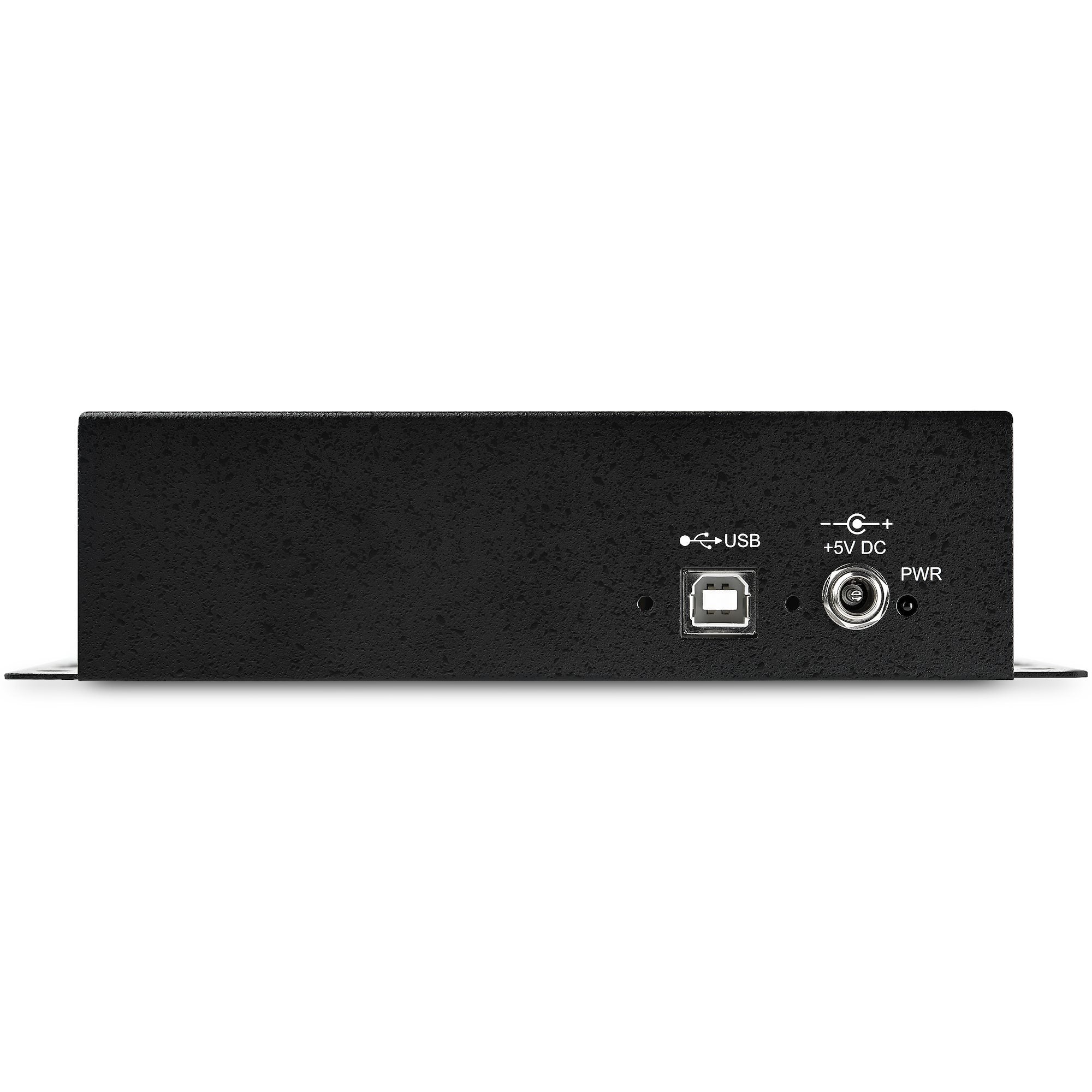 StarTech.com 8 Port USB to DB9 RS232 Serial Adapter Hub Ã¢â‚¬â€œ Industrial DIN Rail and Wall Mountable