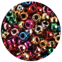 Craft Pony Beads Metallic 1000S (Each)