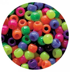 Craft Pony Beads Neon 1600S (Each)