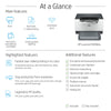 HP LaserJet M209dw Wireless Black and white Printer, Duplex