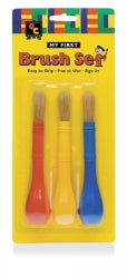 Paint Brush Set My First Paint Brush Set Of 3 (Pack )