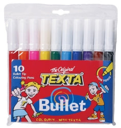 Texta Marker Project Bullet Tip Tx230 PK10 (Each)