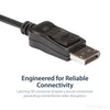 StarTech.com DisplayPort to DVI Dual Link Active Adapter - DisplayPort to DVI-D Adapter Video Converter 2560x1600 60Hz - DP 1.2 to DVI Monitor - USB Powered - Latching DP Connector
