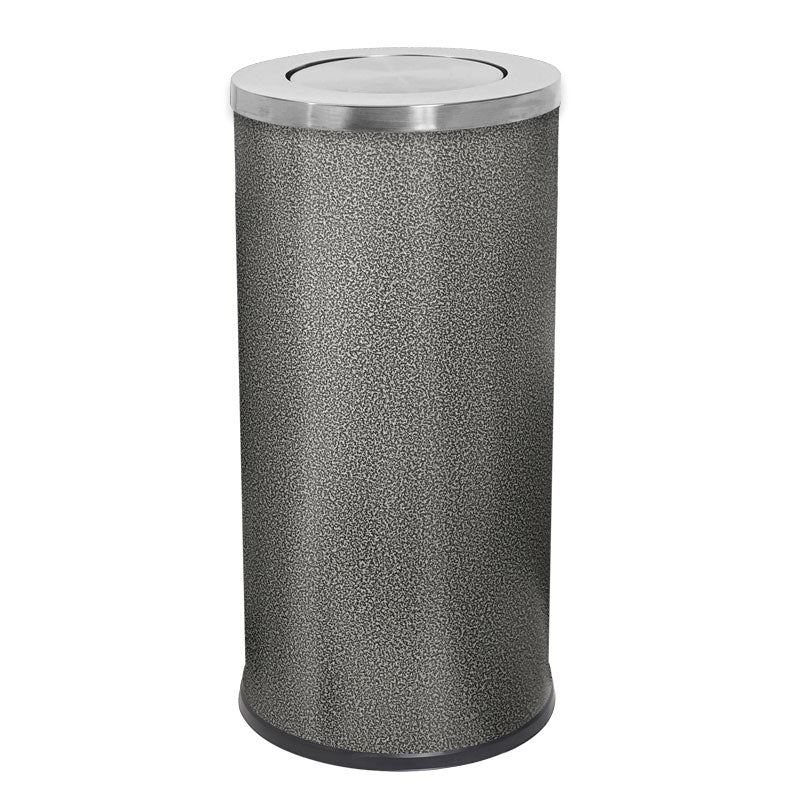 Bin Compass 62L Swing Lid Hammer Tone (Each)