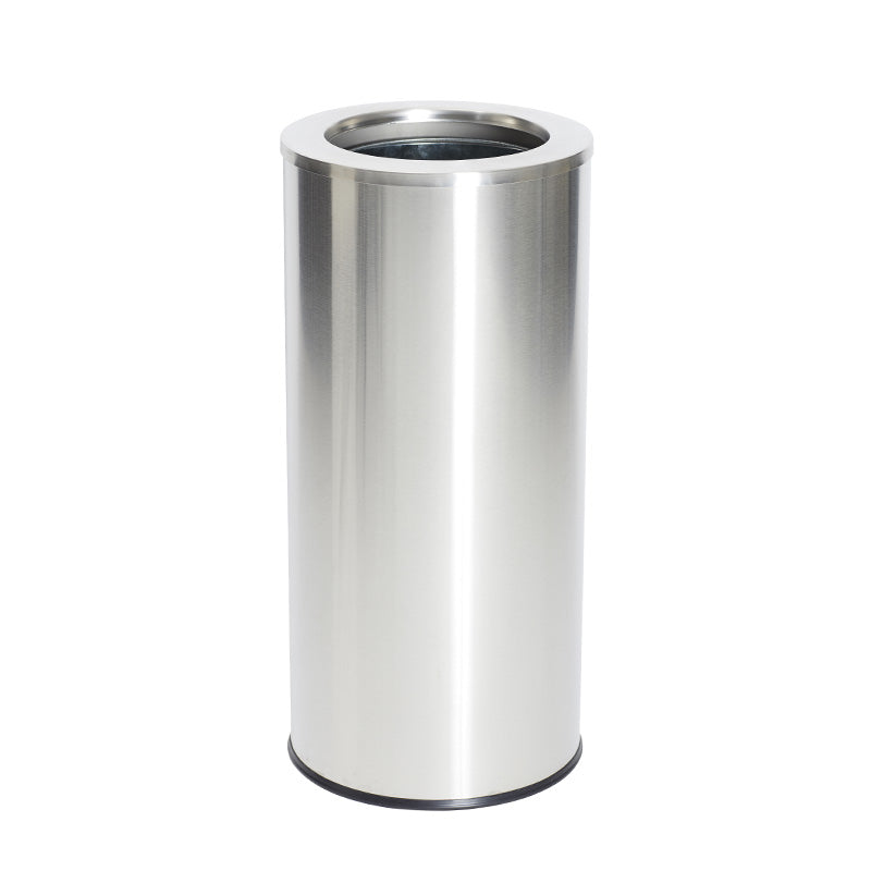 Bin Compass 45L Brushed Stainless Steel <with Galvanised Liner> (Each)