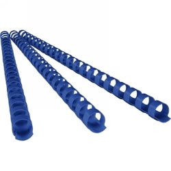 Fellowes Binding Combs 14mm 21 Ring Round Plastic Blue PK100 (Each)