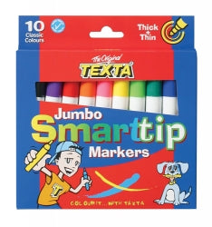 Texta Marker Smart Tip Jumbo PK10 (Each)
