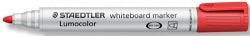 Staedtler Marker Whiteboard Lumocolor 351 2mm Bullet Red (Box 10)