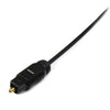 StarTech.com 3 ft Toslink SPDIF Optical Digital Audio Cable