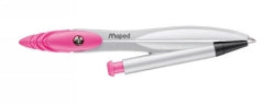 Maped Compass Set W/AUTO Lead Feed Pencil & 0.5 Leads (Each)