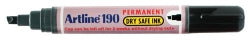 Artline Marker 190 Chisel Black (Box 12)