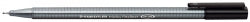 Staedtler Pen Fineliner Fine Tip Triplus Black (Box 10)