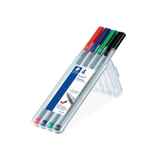 Staedtler Pen Fineliner Fine Tip Triplus WLT4 (Each)
