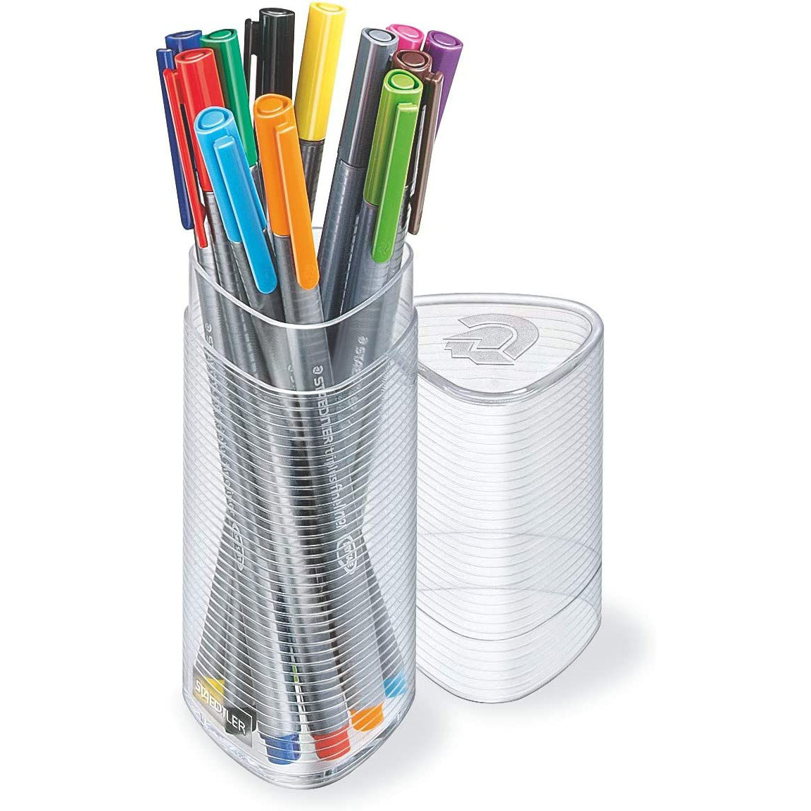 Staedtler Pen Fine Tip Triplus Fineliner Assorted Colours Tub 12 (Each)