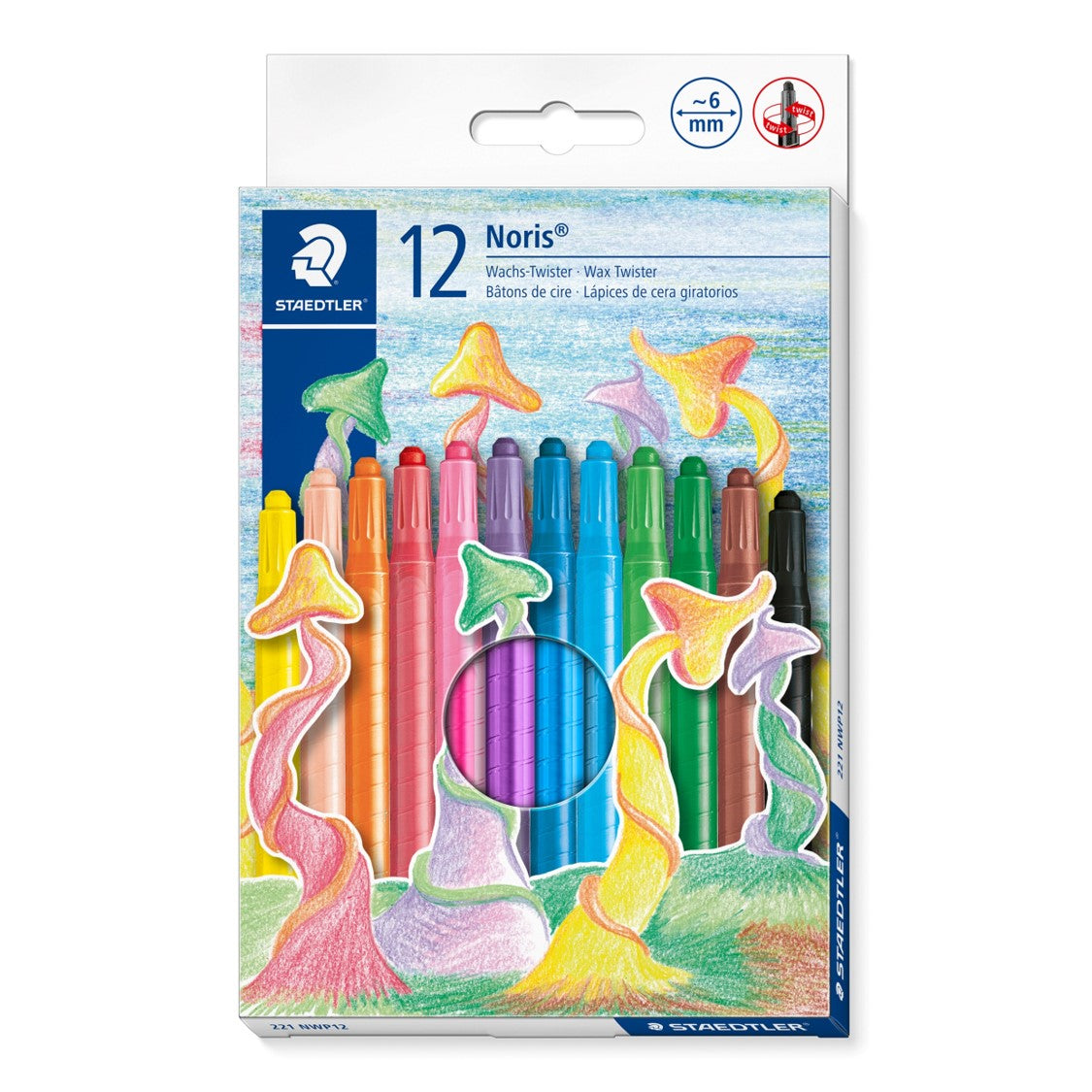 Staedtler Crayons Club Wax Twister WLT12 (Each)