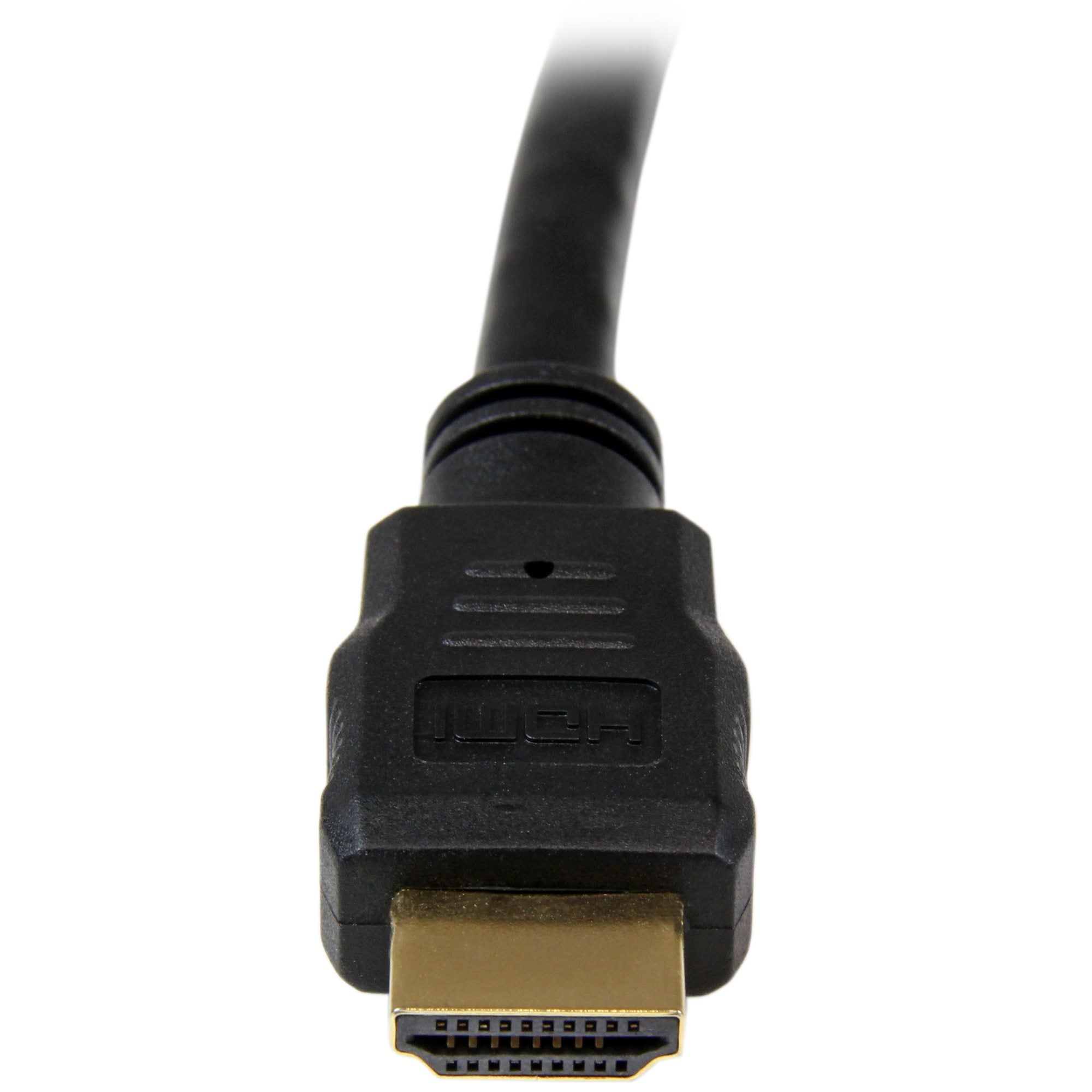 StarTech.com 3ft (1m) HDMI Cable - 4K High Speed HDMI Cable with Ethernet - UHD 4K 30Hz Video - HDMI 1.4 Cable - Ultra HD HDMI Monitors, Projectors, TVs & Displays - Black HDMI Cord - M/M