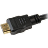StarTech.com 50cm (1.6ft) HDMI Cable - 4K High Speed HDMI Cable with Ethernet - UHD 4K 30Hz Video - HDMI 1.4 Cable - Ultra HD HDMI Monitors, Projectors, TVs & Displays - Black HDMI Cord - M/M