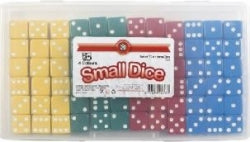 Edvantage Dice Set Small Plastic 16mm In Container (72) (Each)