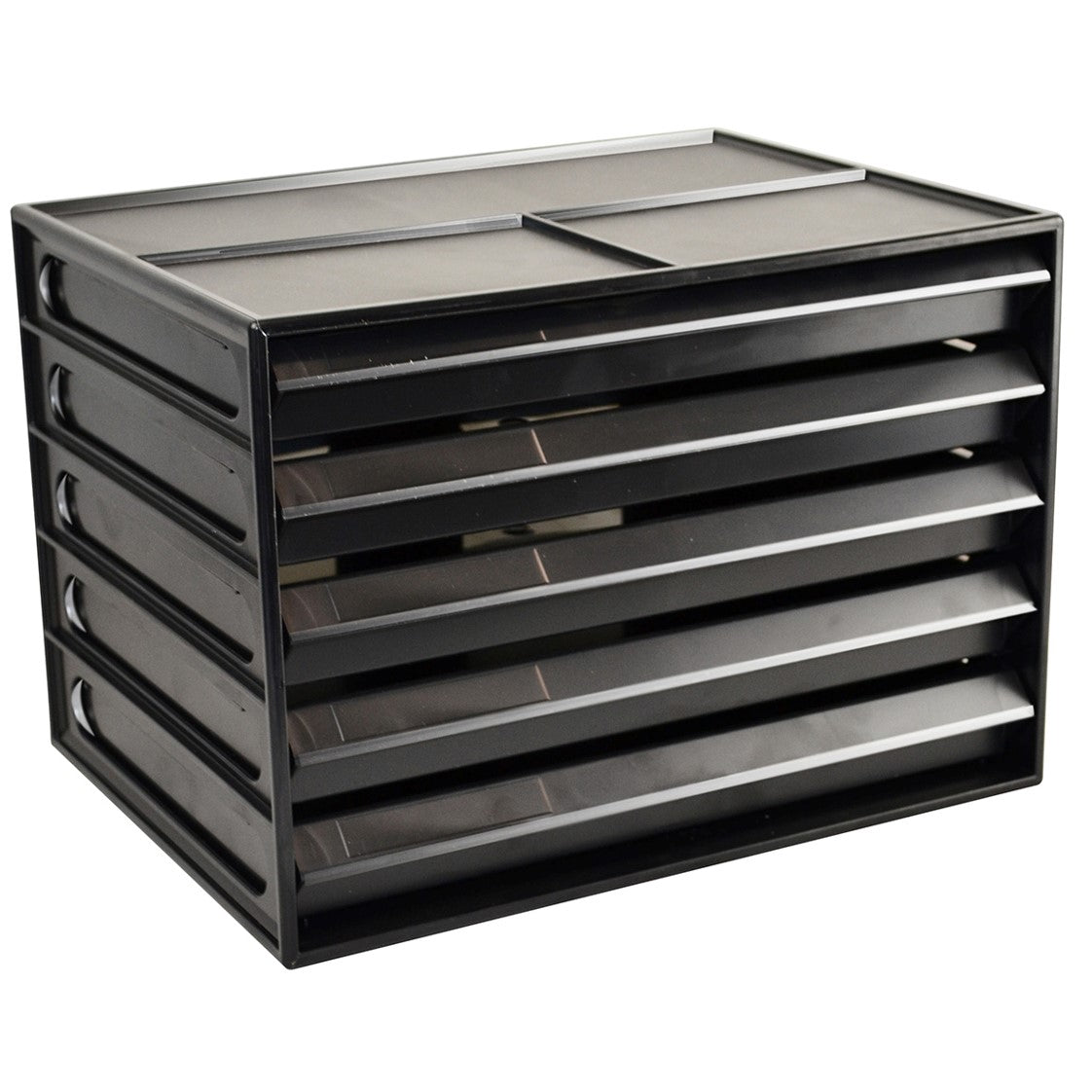 Italplast Document Cabinet A4 5 Drawer Black Recycled (Each)