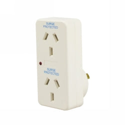 Italplast Double Adaptor With Surge Protection (Each)